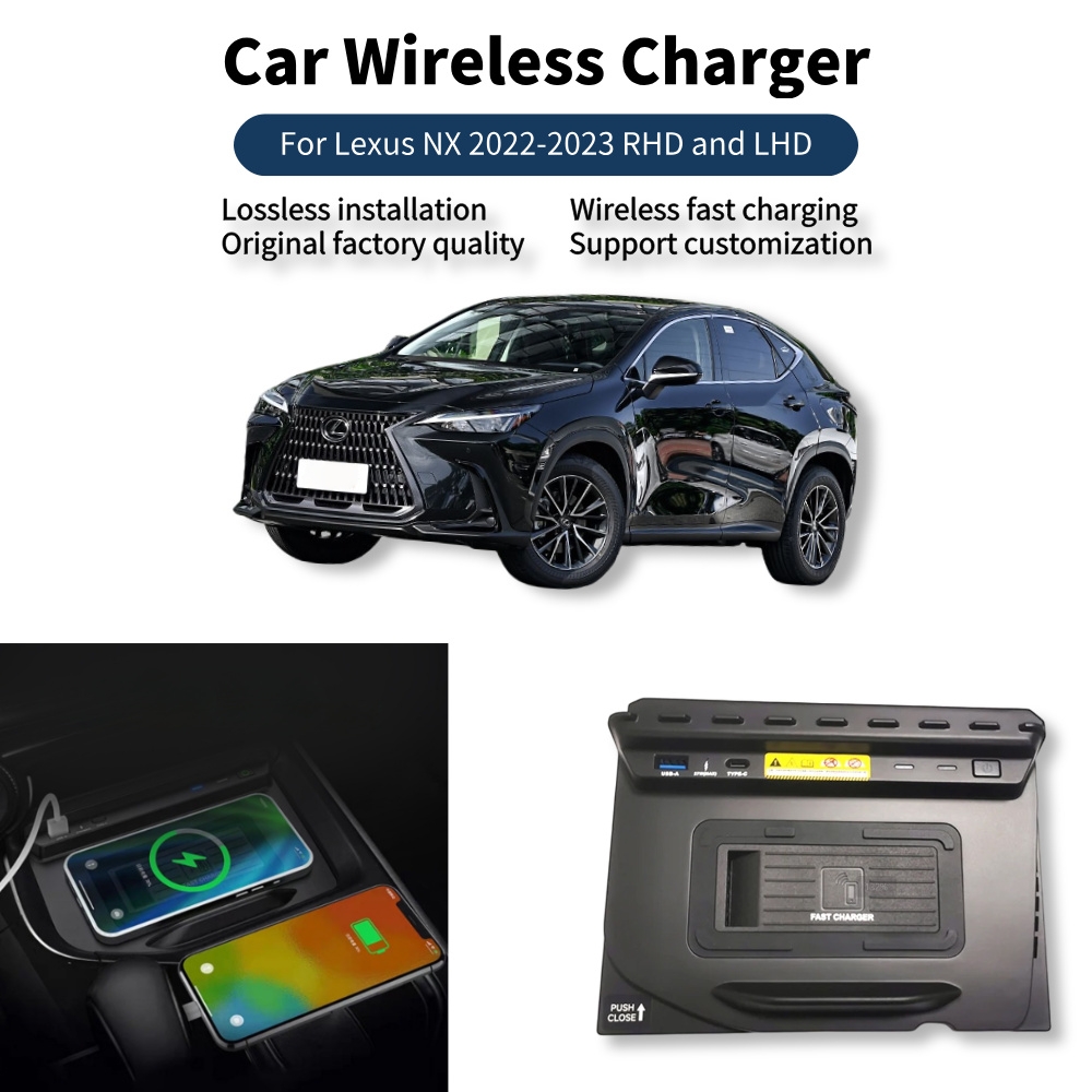 Wireless Charging Pad - Беспроводное зарядное устройство MOCENDO для LEXUS