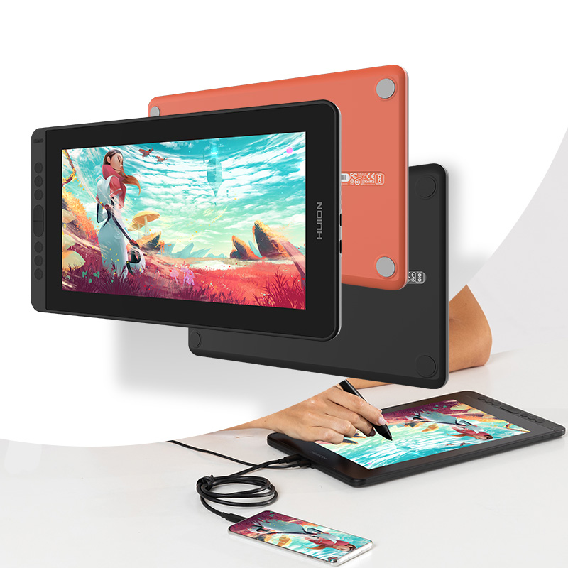 Huion Tablet Accessories - HUION Kamvas 12 графический планшетный монитор