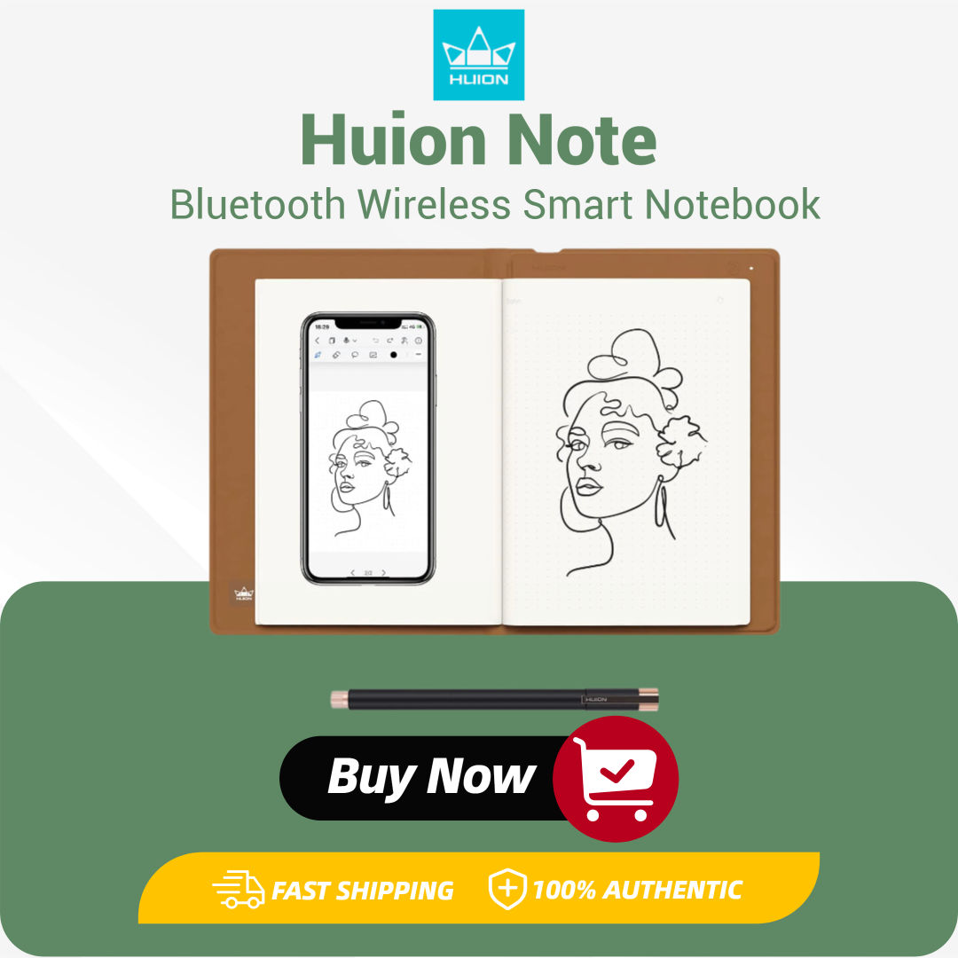 Электронный блокнот Huion Note – обзор и цена Huion Tablet Accessories