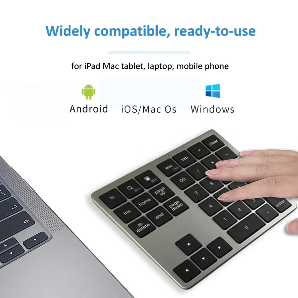K35 Цифровая клавиатура 2,4G B – обзор и цена Bluetooth Trackpad