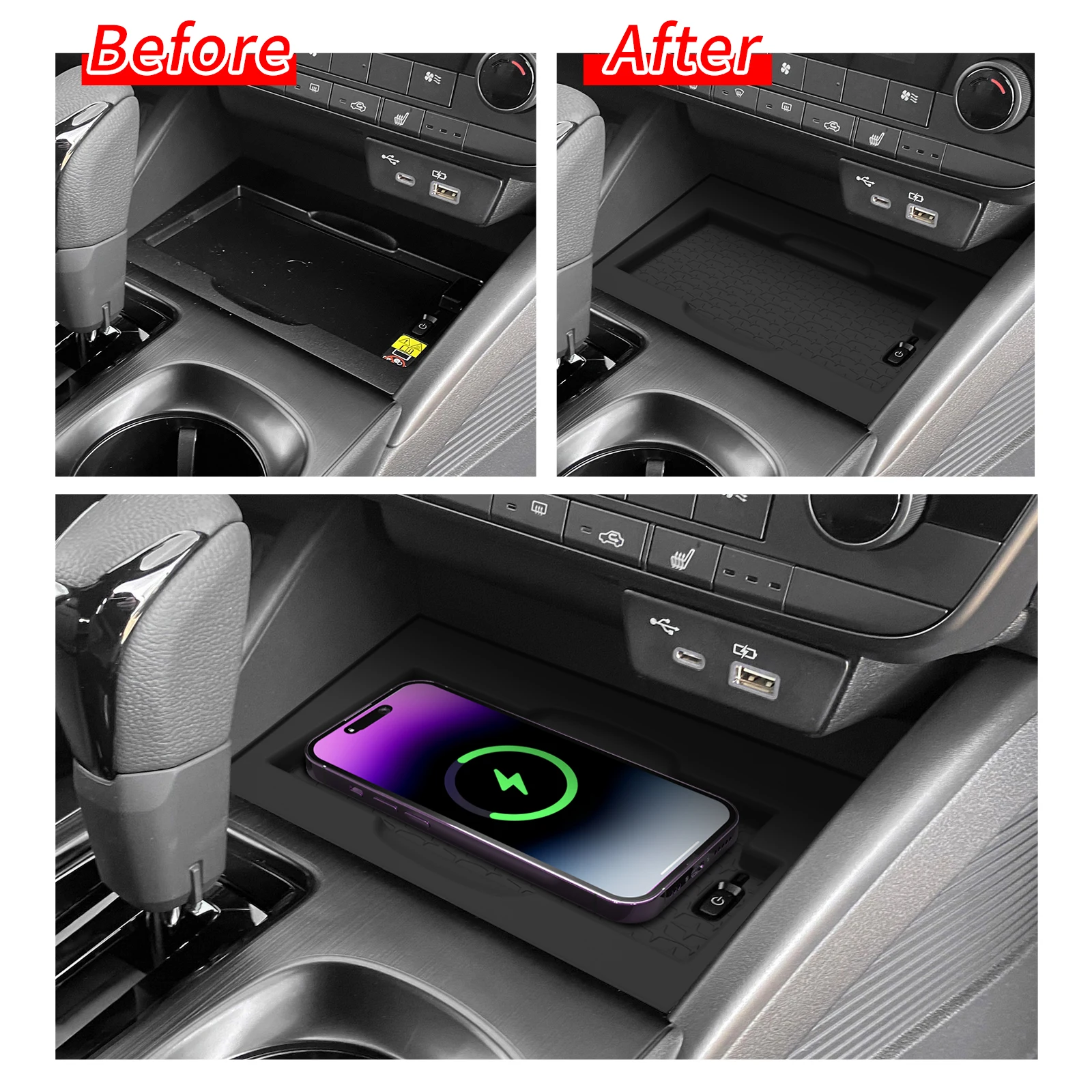 Противоскользящий силиконовый  – обзор и цена Wireless Charging Pad