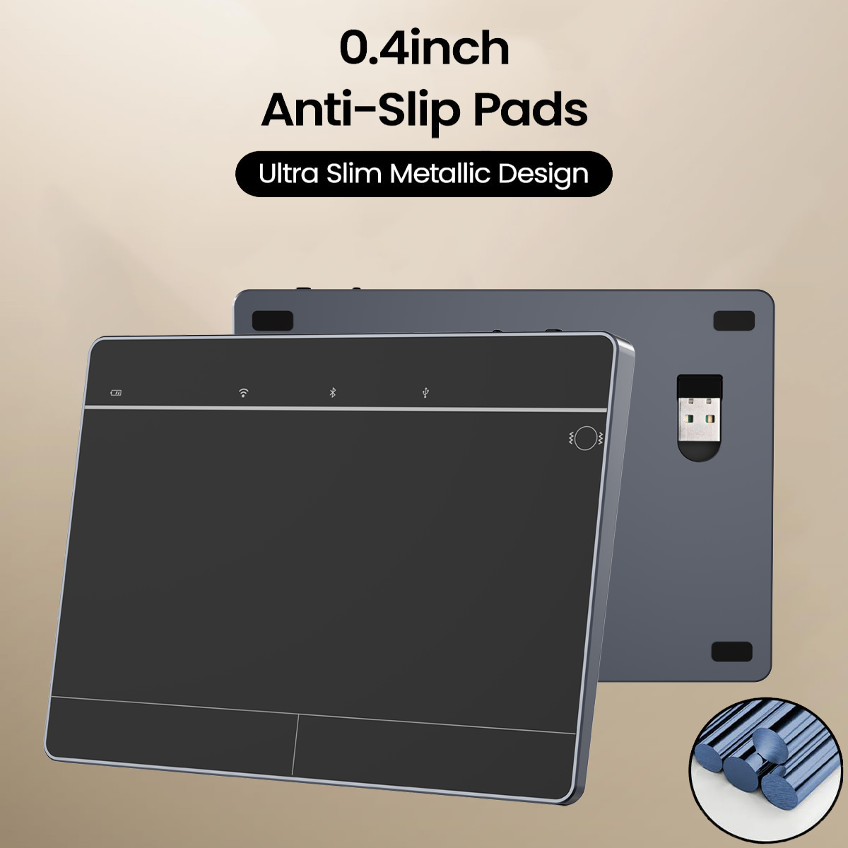 JOMAA перезаряжаемая Bluetooth – обзор и цена Bluetooth Trackpad