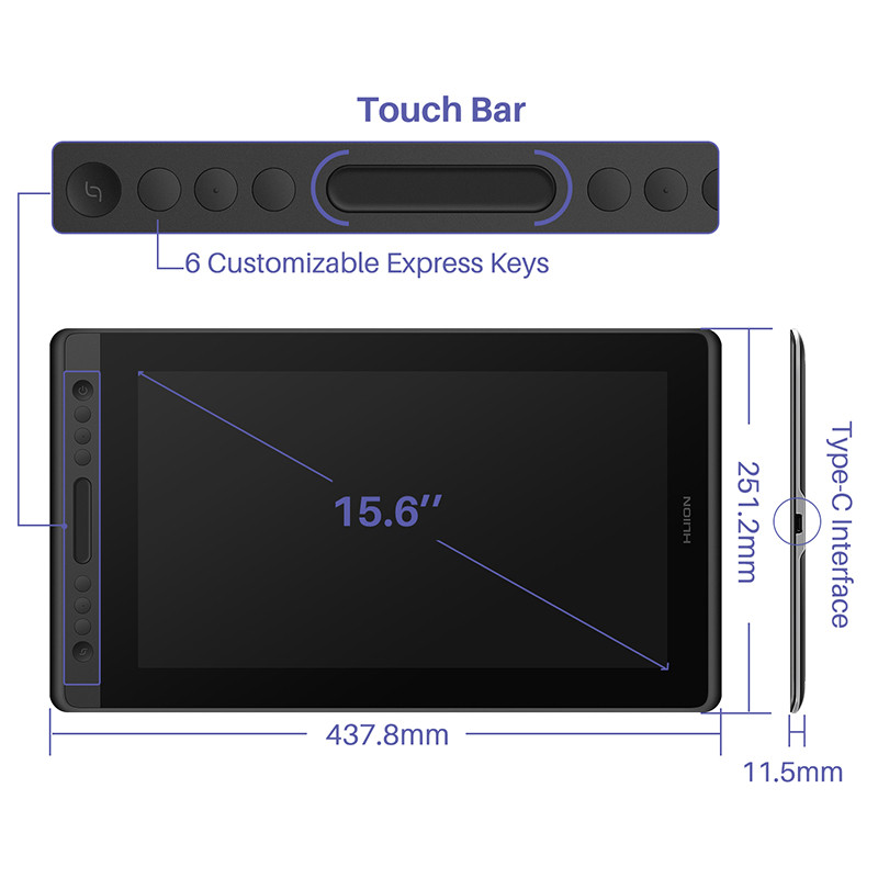 Графический планшет Huion Kamv – обзор и цена Huion Tablet Accessories