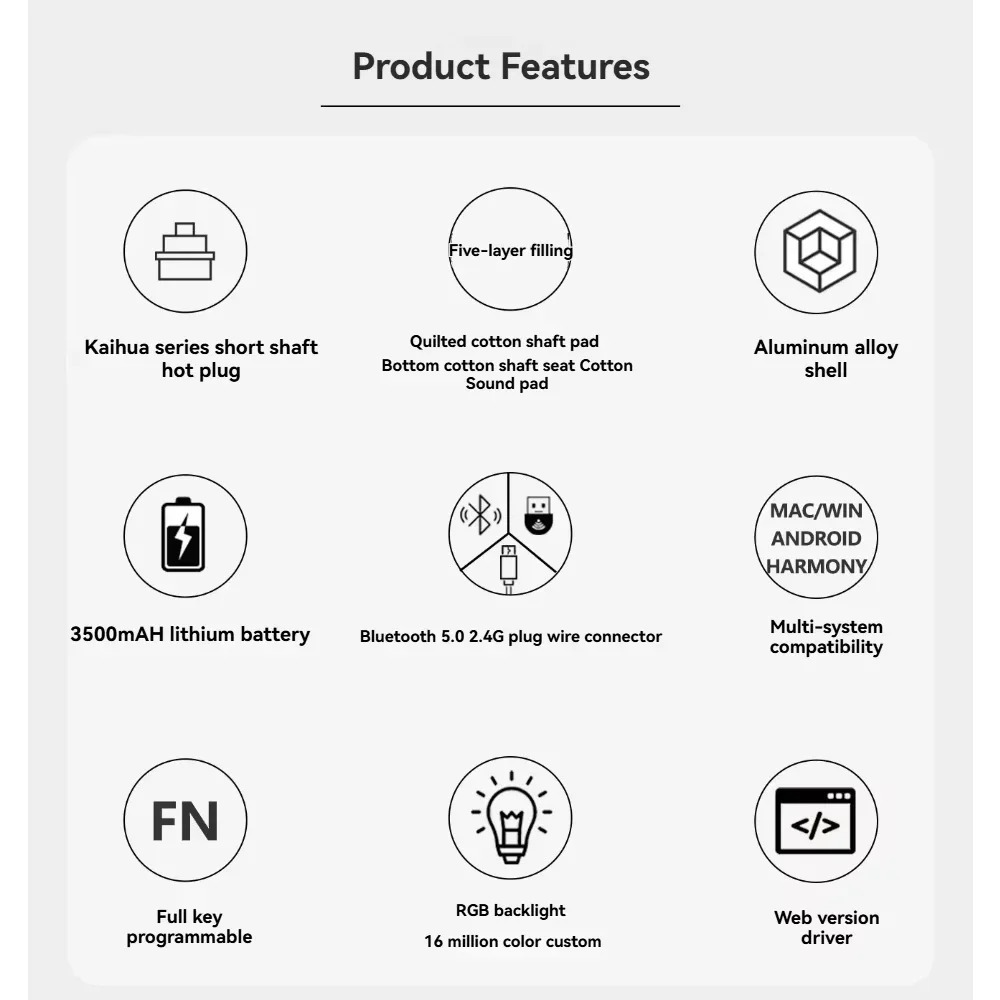 Механическая клавиатура Keydou – обзор и цена Bluetooth Trackpad