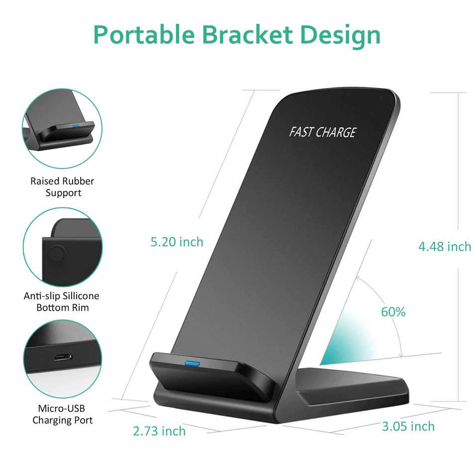 Беспроводное быстрое зарядное  – обзор и цена Wireless Charging Pad