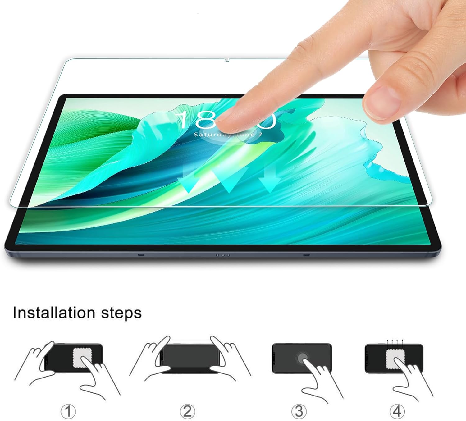 2 шт. защитных стекол 9H для T – обзор и цена Teclast Tablet Accessories