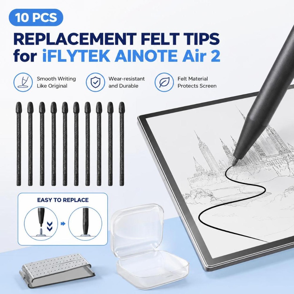 10 шт. сменных фетровых наконе – обзор и цена Stylus Replacement Tip